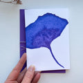 Grusskarte "Ginkgo Blatt" – Ansicht 1