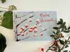 Weihnachtskarten "Schneebedeckte Beeren" – Ansicht 8