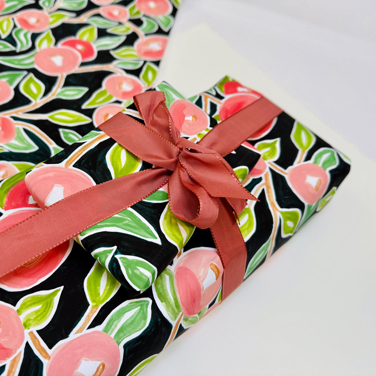 Geschenkpapier„Japan Traum“ | elegant & floral | Künstlerisches Muster – Ansicht 1