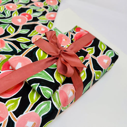 Geschenkpapier„Japan Traum“ | elegant & floral | Künstlerisches Muster – Ansicht 1