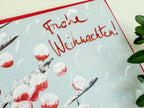 Weihnachtskarten "Schneebedeckte Beeren" – Ansicht 10