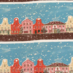 Geschenkpapier „Holländisches Viertel im Schnee“ – Ansicht 4