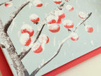 Weihnachtskarten "Schneebedeckte Beeren" – Ansicht 4