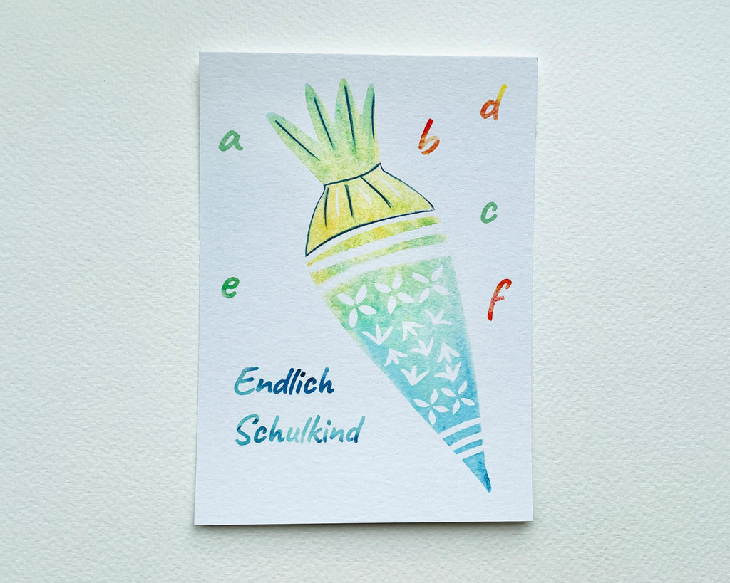 Postkarte "Einschulung Zuckertüte" – Ansicht 6