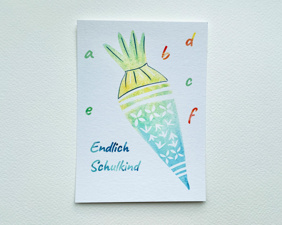 Postkarte "Einschulung Zuckertüte" – Ansicht 6