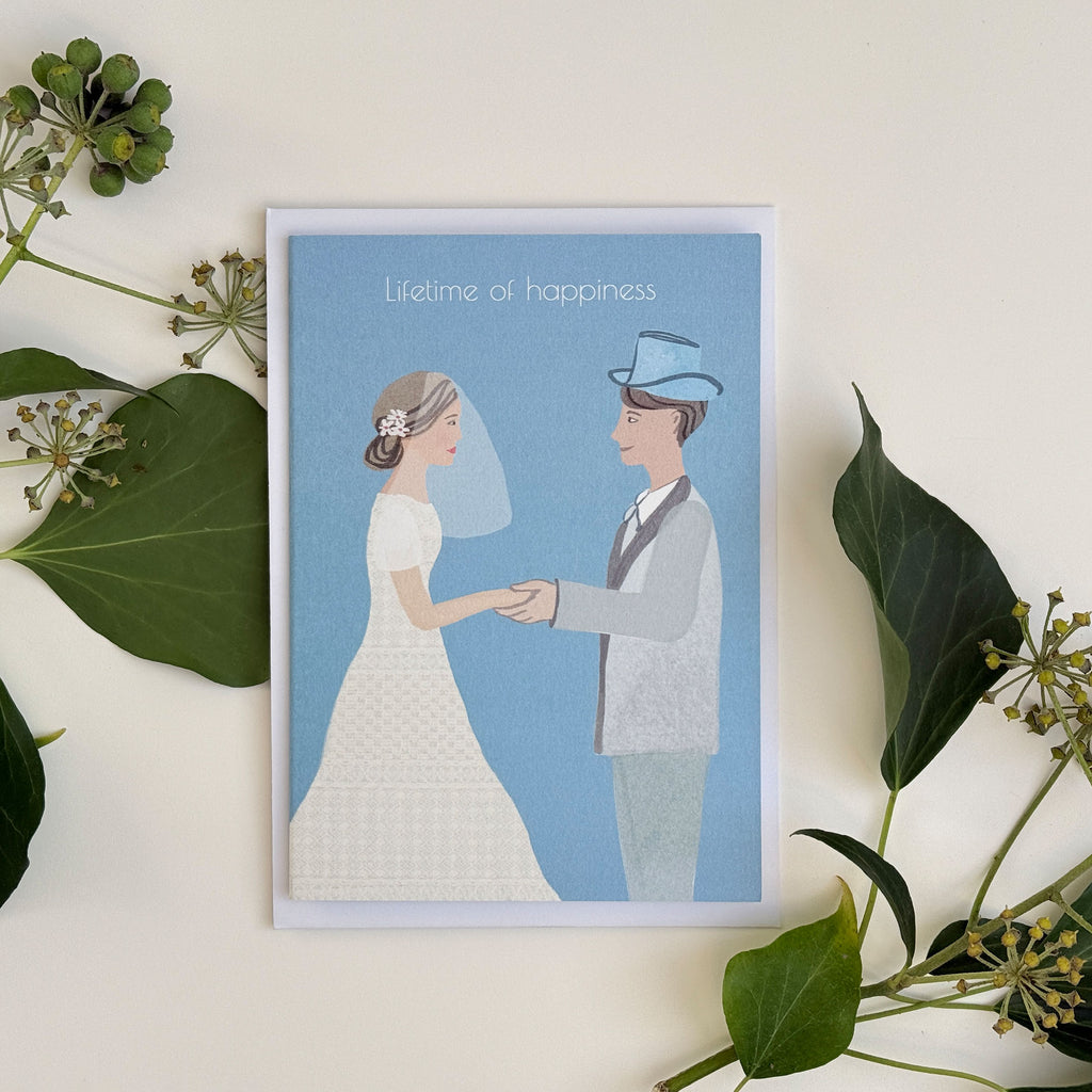 Hochzeitskarte "Brautpaar" – Ansicht 2