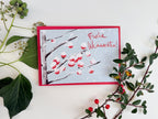 Weihnachtskarten "Schneebedeckte Beeren" – Ansicht 9