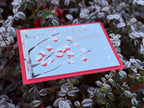 Weihnachtskarten "Schneebedeckte Beeren" – Ansicht 2