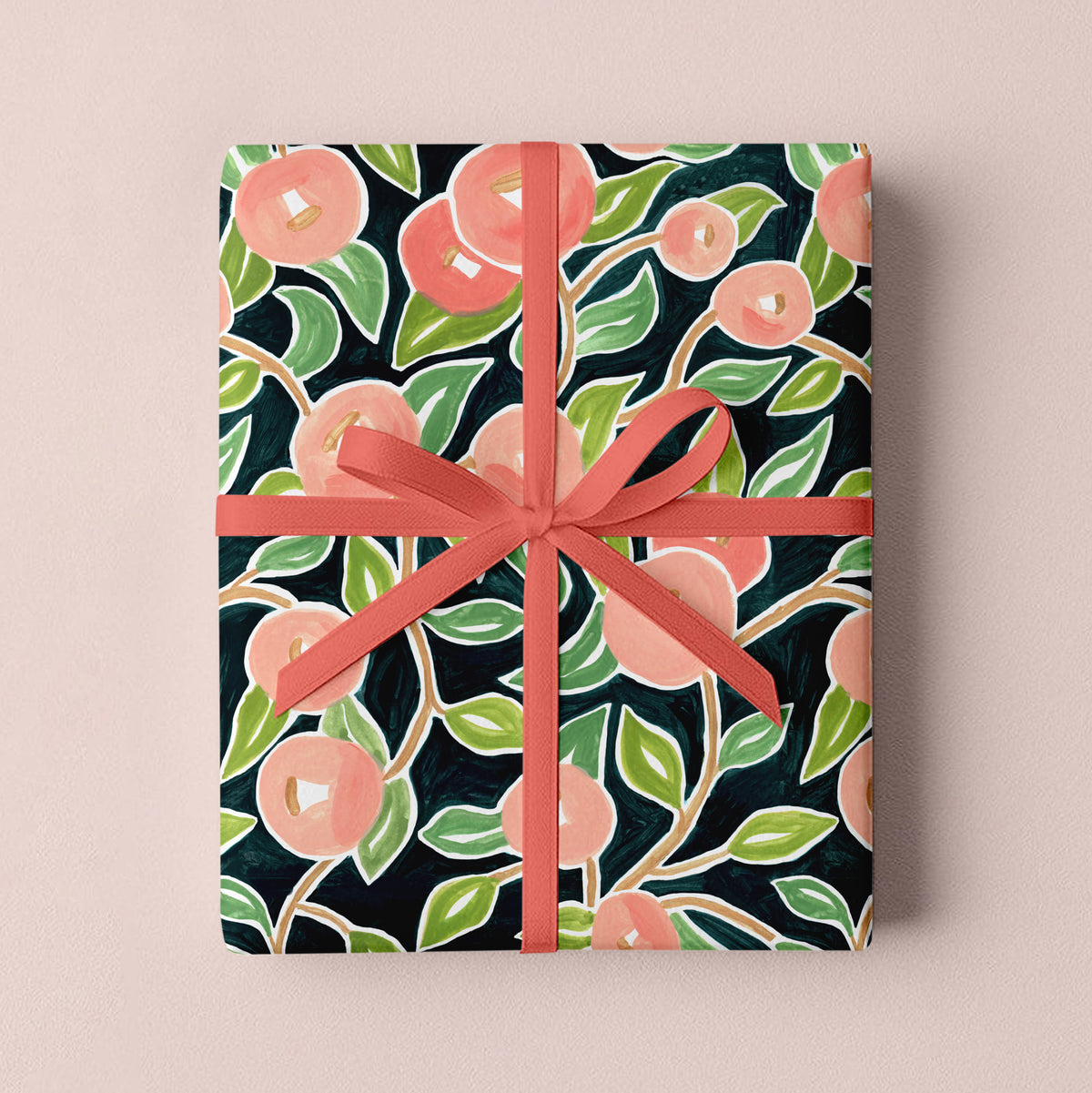 Geschenkpapier„Japan Traum“ | elegant & floral | Künstlerisches Muster – Ansicht 3