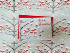 Weihnachtskarten "Schneebedeckte Beeren" – Ansicht 6