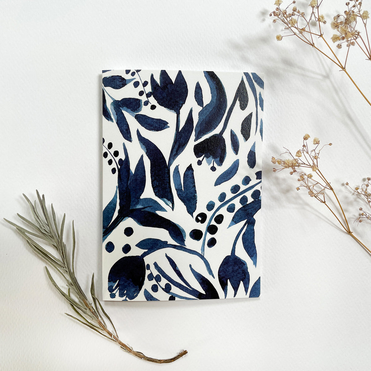 Grußkarte "Midnight Flora" – Ansicht 3