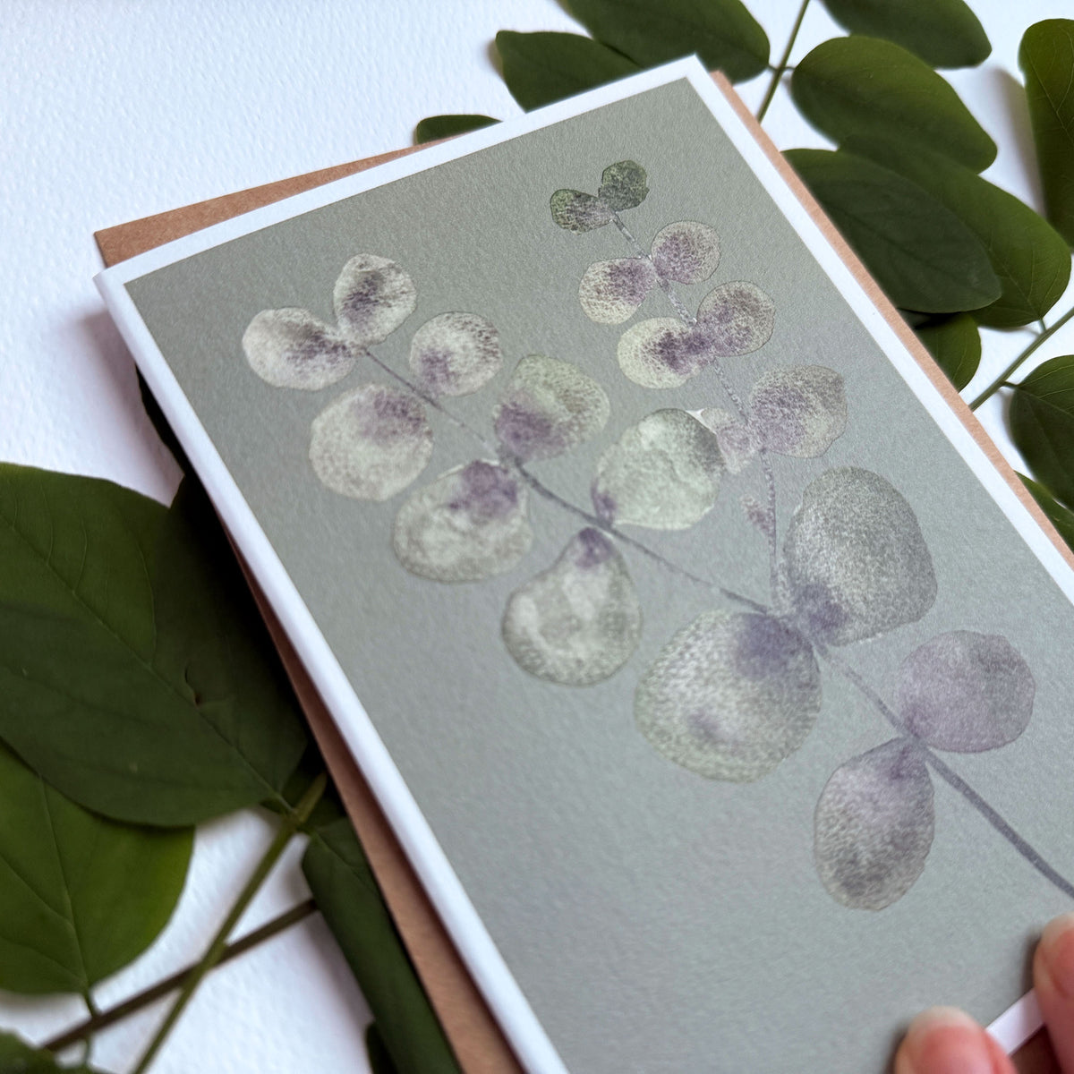 Klappkarte "Eukalyptus" – Ansicht 3