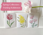 Klappkarte "Blütenzart", Blumen Aquarell – Ansicht 10