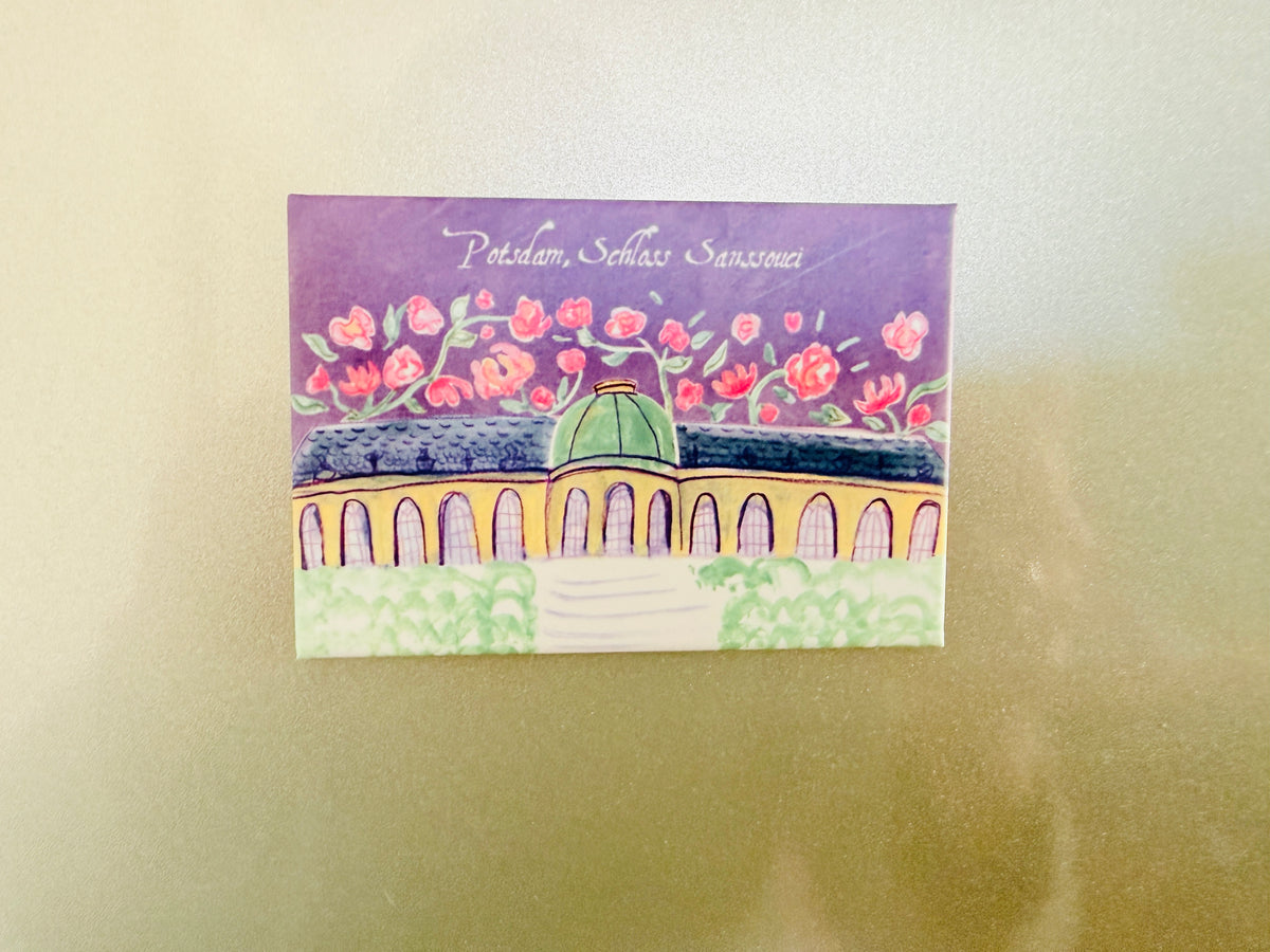 Magnet „Schloss Sanssouci“ – Potsdam Souvenir – Ansicht 2