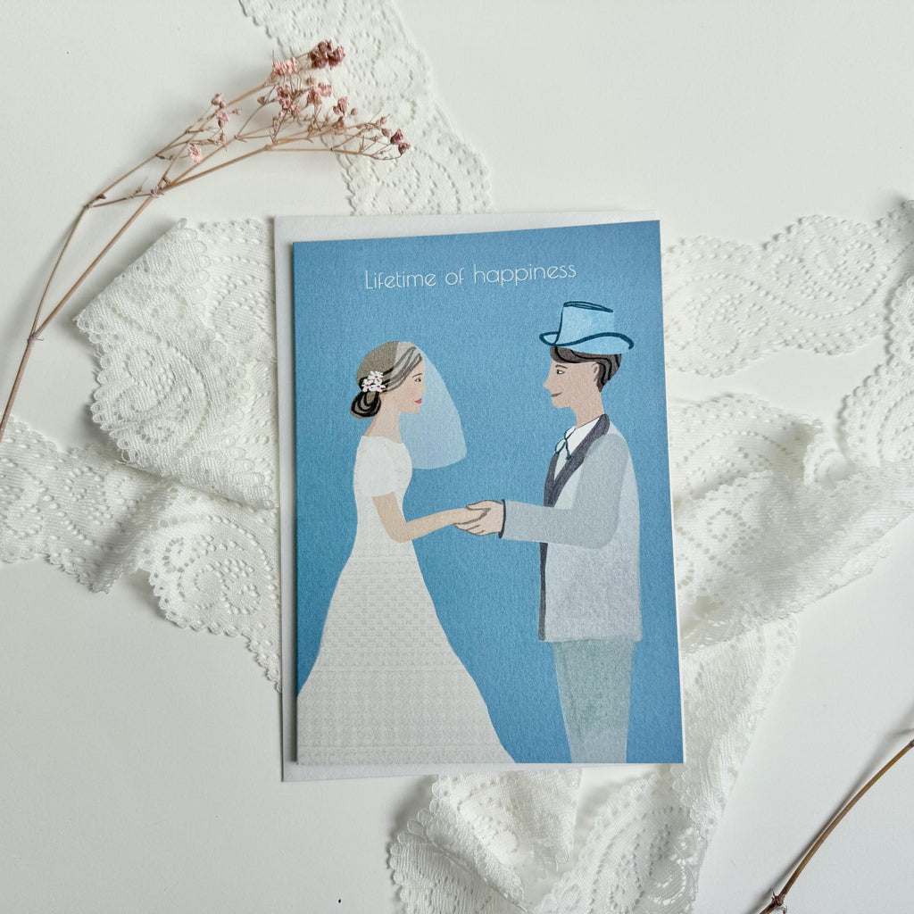 Hochzeitskarte "Brautpaar" – Ansicht 4