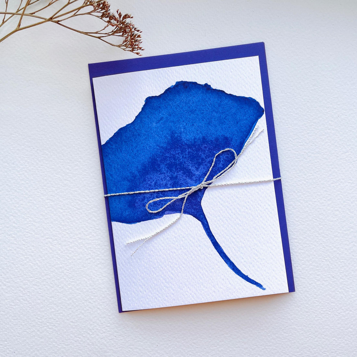 Grusskarte "Ginkgo Blatt" – Ansicht 5