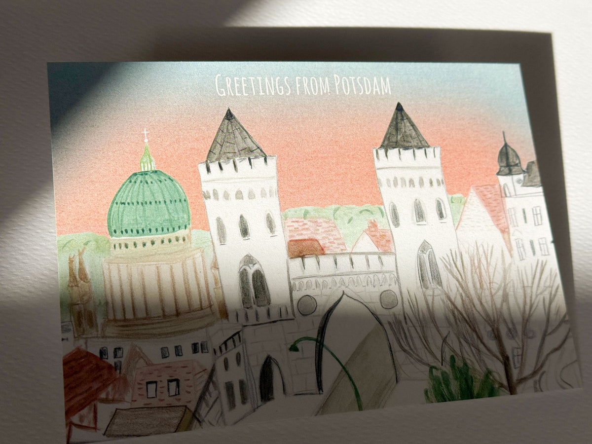 Postkarte „Nauener Tor“ – Potsdam Kollektion – Ansicht 3
