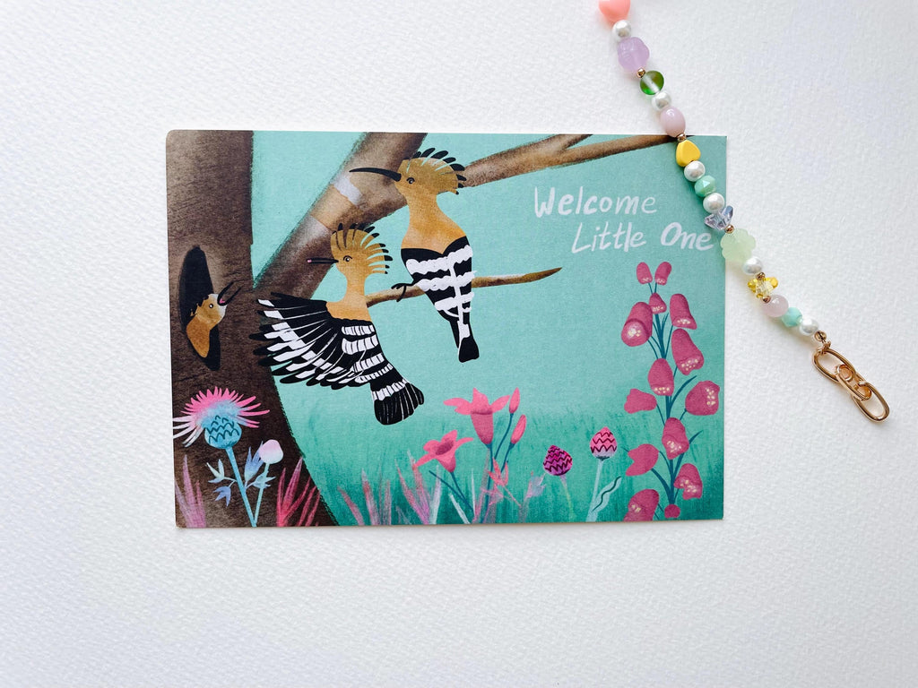 Postkarte, Geburtskarte "Welcome Little One" – Ansicht 7