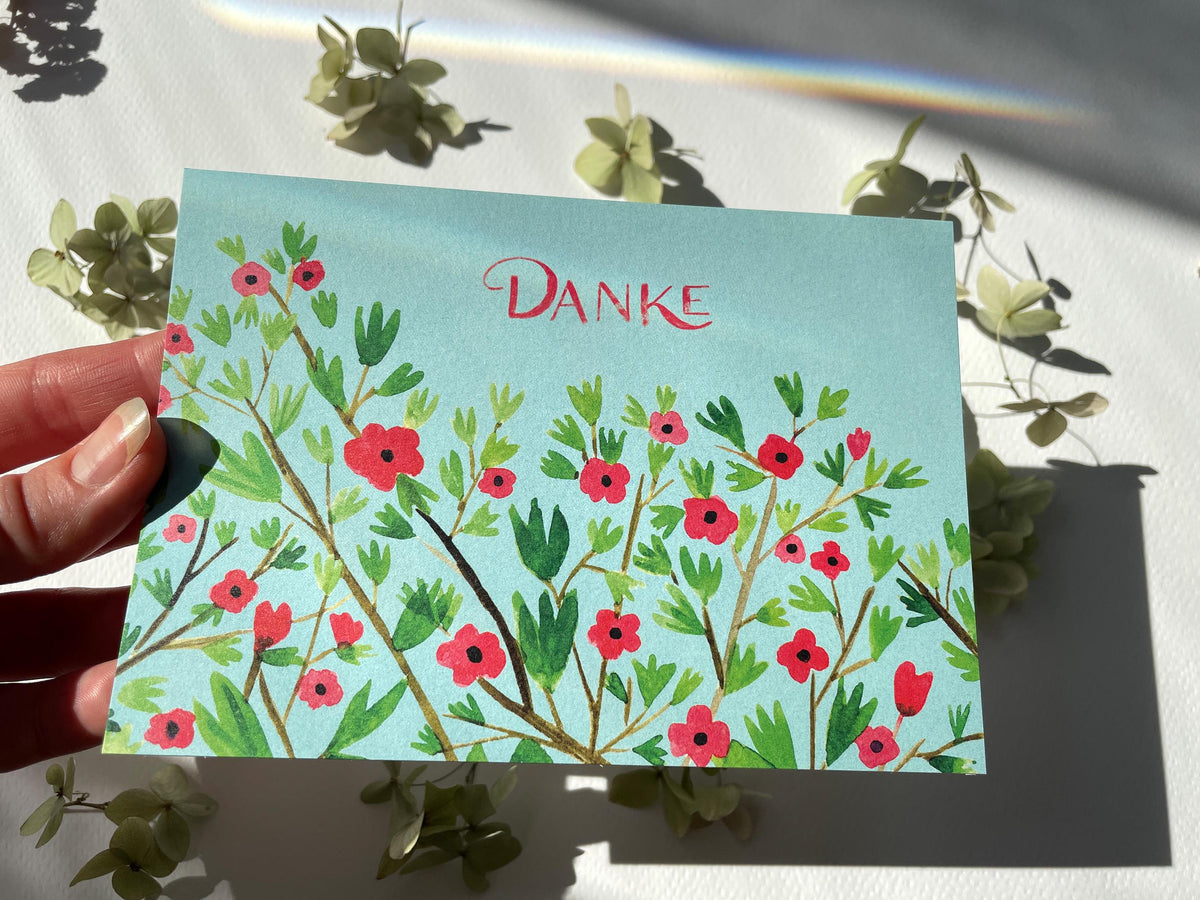 Postkarte "Danke" – Ansicht 4