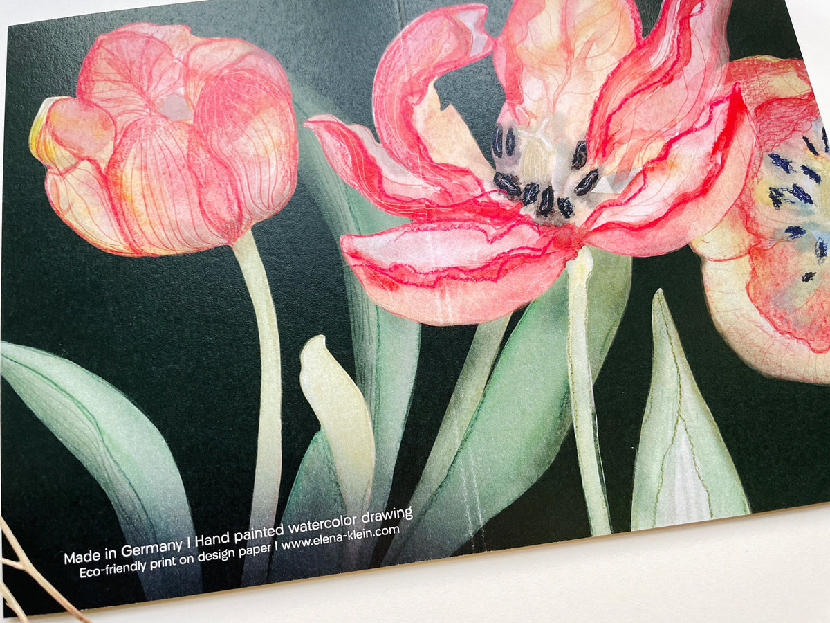 Klappkarte "Tulpen Pracht" – Ansicht 4
