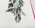 Weihnachtskarte "Mistelzweig", Klappkarte – Ansicht 5