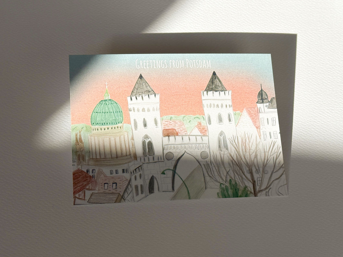 Postkarte „Nauener Tor“ – Potsdam Kollektion – Ansicht 1