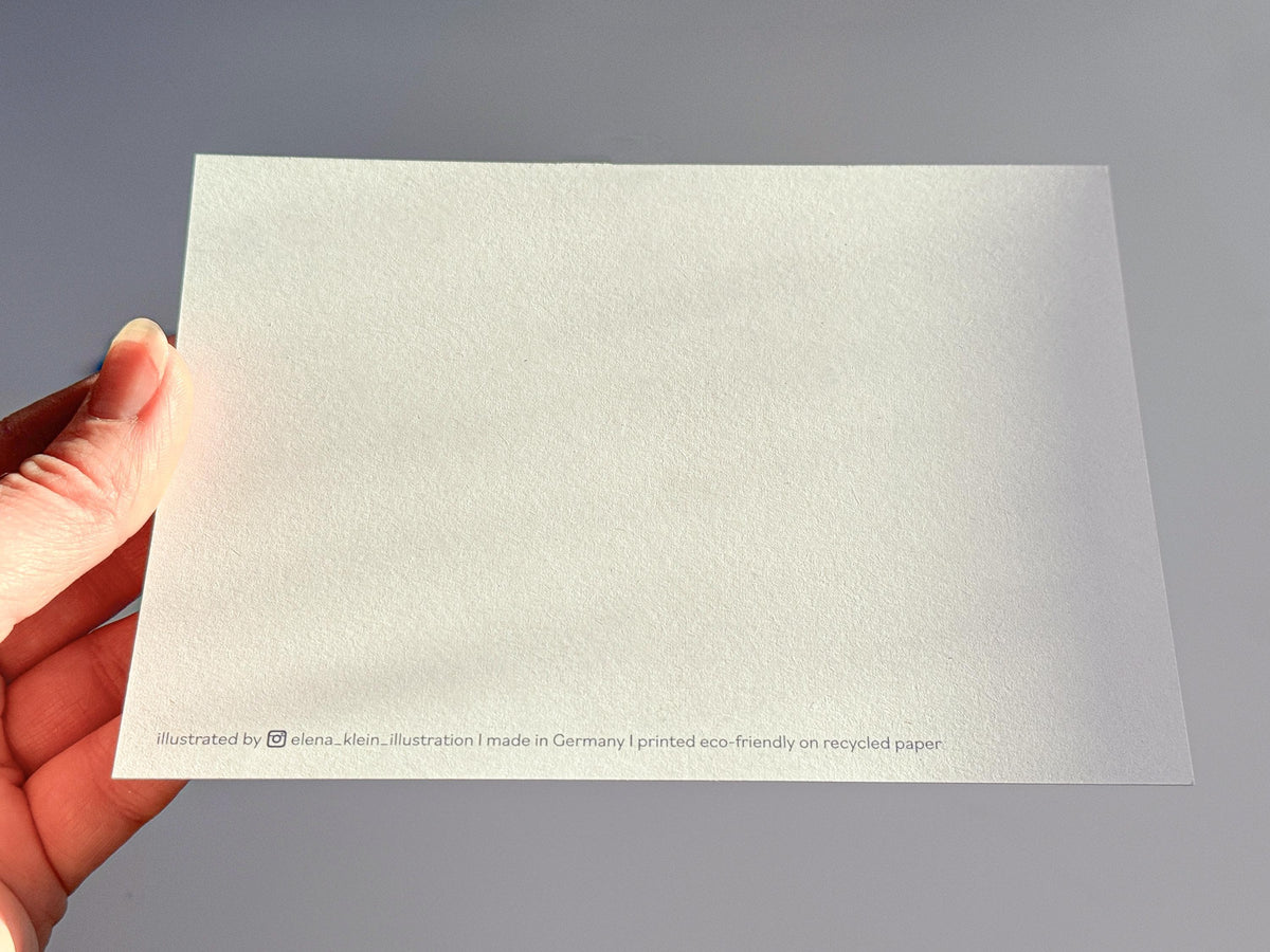 Postkarte, Geburtskarte "Welcome Little One" – Ansicht 5