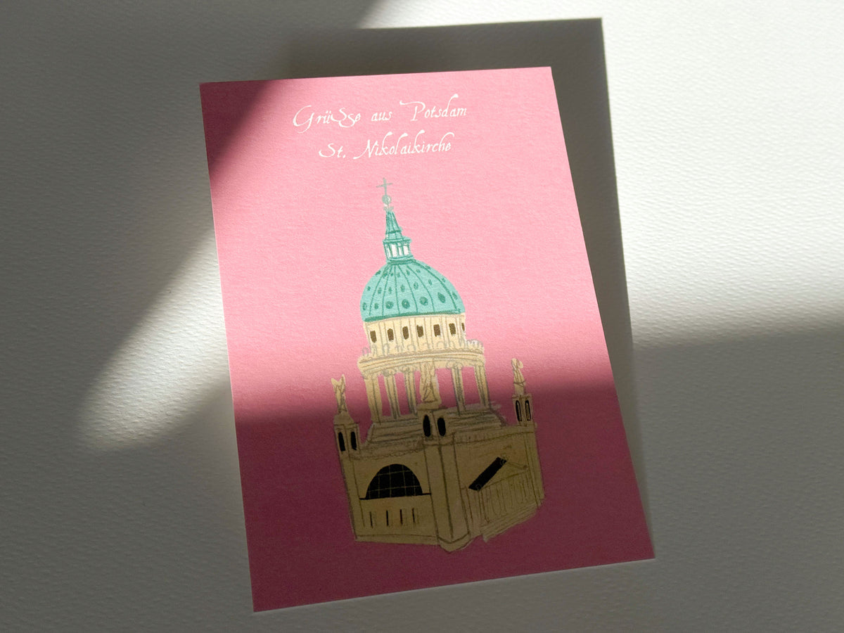 Postkarte „St. Nikolaikirche“– Potsdam Kollektion – Ansicht 2