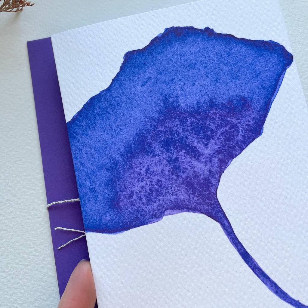 Grusskarte "Ginkgo Blatt" – Ansicht 2