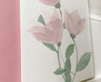 Klappkarte "Blütenzart", Blumen Aquarell – Ansicht 4