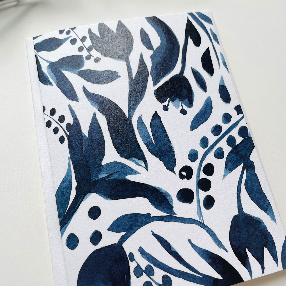Grußkarte "Midnight Flora" – Ansicht 2