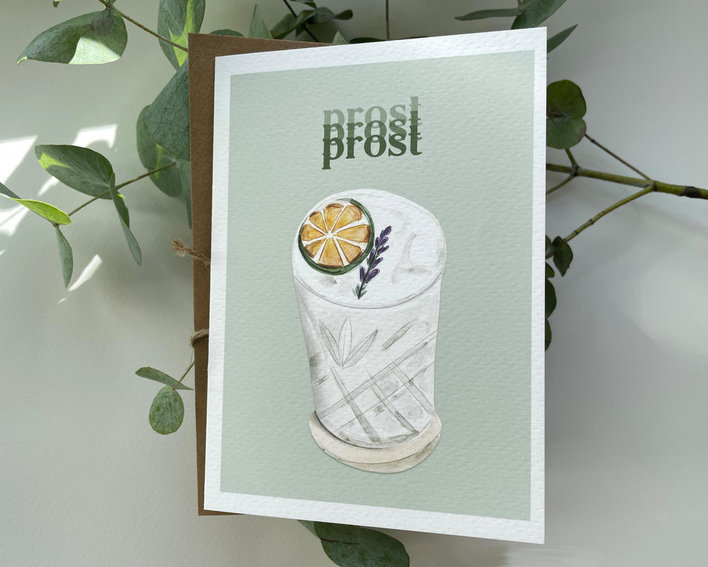 Klappkarte "Prost" & "Cheers" – Ansicht 2