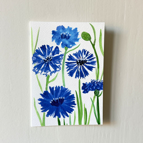 Grußkarte "Kornblumen" – Ansicht 2