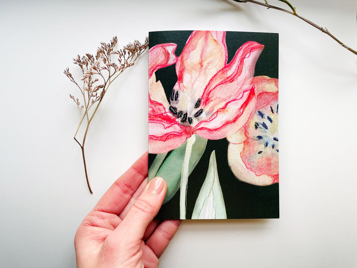 Klappkarte "Tulpen Pracht" – Ansicht 1