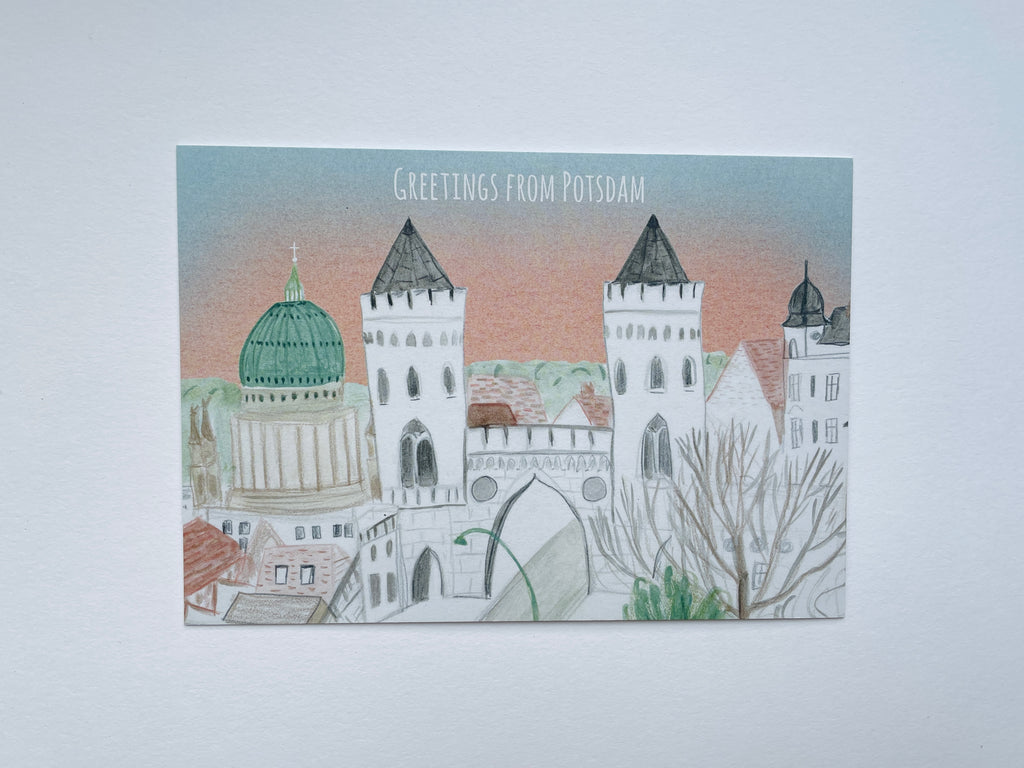 Postkarte „Nauener Tor“ – Potsdam Kollektion – Ansicht 2