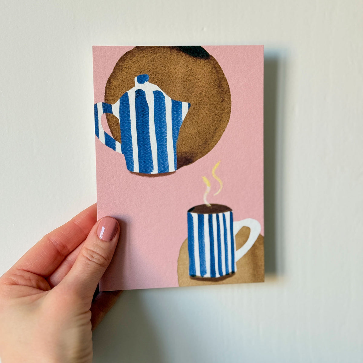 Postkarte "Coffee time" – Ansicht 1