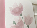 Klappkarte "Blütenzart", Blumen Aquarell – Ansicht 3