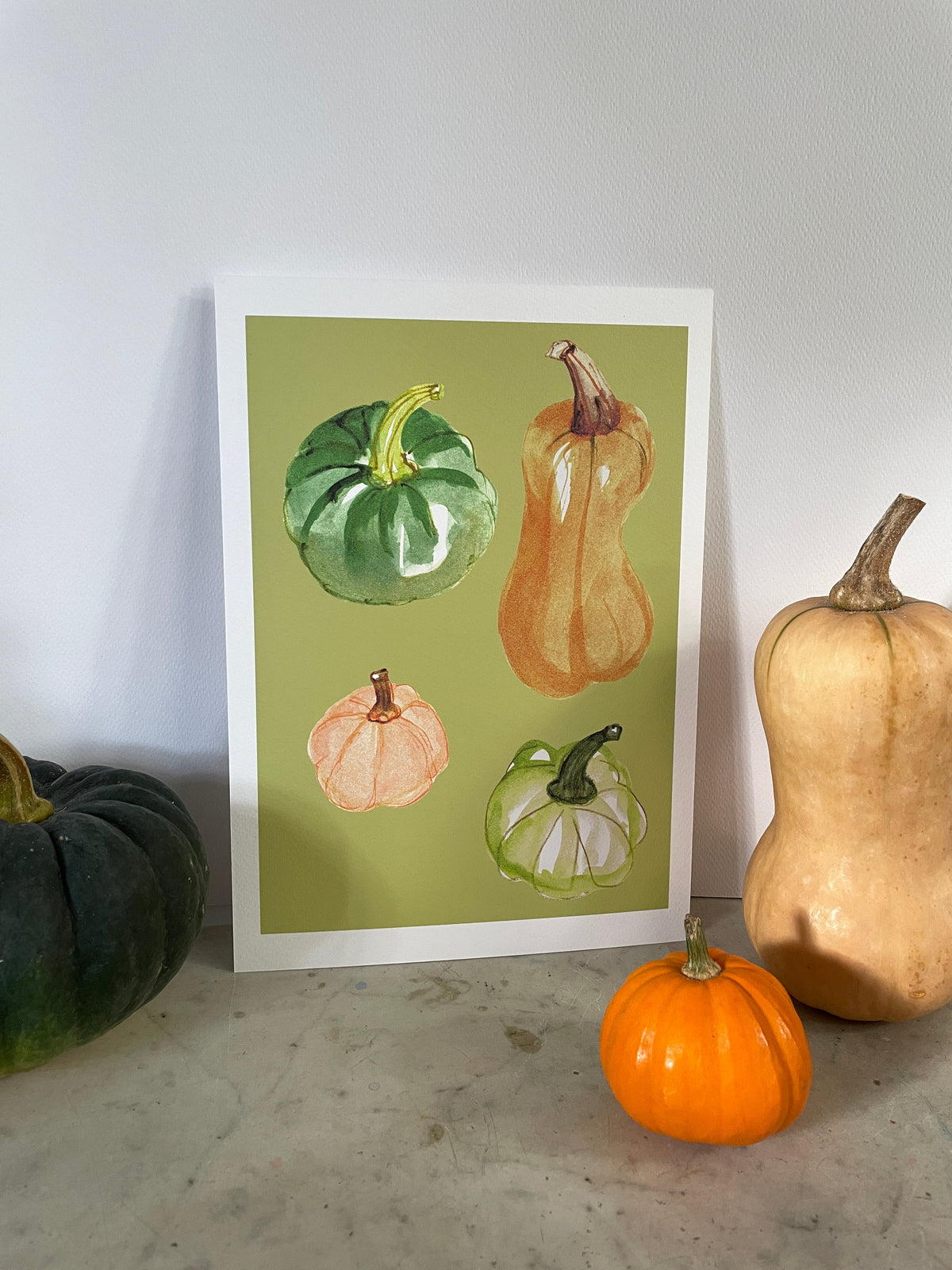 Herbstgefühl – Kürbisse, Blätter – Workshop und Atelier Elena Klein
