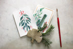 Adventsgefühl – Aquarell & Weihnachtszeit – Workshop und Atelier Elena Klein